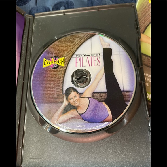 2 Crunch Pilates DVDs - Picture 5 of 5